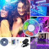 Bakeey 5M 10M IP66 5050 RGB WiFi APP Smart LED Strip Light with IR Remote Controller Work With Alexa Google  Christmas Decorations Clearance Christmas Lights