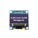 3шт Белый 0.96 дюймовый OLED I2C IIC коммуникационный дисплей 128*64 LCD модуль