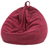 Cadeira de feijão de veludo cotelê 70 * 80cm Capa de sofá de jogos Multicolor, Capa de forro de saco de malha para sofá interno
