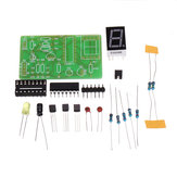 Kit de caneta lógica LED com display digital DIY de 3 peças para teste de circuito de alto e baixo nível e prática de solda