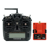 Transmisor FrSky Taranis X9D Plus SE 2019 24CH ACCESS ACCST D16 Mode2 versión FCC con módulo transmisor R9M 2019 de largo alcance de 900MHz