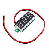 5 stuks 0,28 inch Twee-draad 2,5-30V Digitale Groene Display DC Voltmeter Verstelbare Spanningsmeter