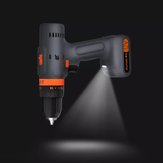 Shunzao 12V Cordless Multi-purposed 3 In 1 Imact Drill Driver Hammer 30Nm Electric Screwdriver Drill 2000mAh Li-ion Battery from 