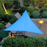 Tenda impermeável triangular de 3m para jardim, pátio, toldo, abrigo solar