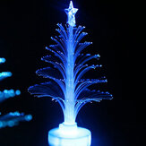 Kolorowa choinka świetlna z włókna optycznego LED na dekorację świąteczną lub imprezę nocną