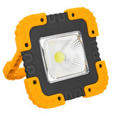 Портативный 20 Вт LED солнечный Рабочий фонарь COB Кемпинг Лампа Перезаряжаемый USB-прожектор Лампа Ручной фонарь