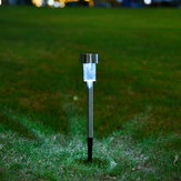 Solar Panel LED Spike Spot Lightt Landscape Garden Yard Path Césped Outdooors Solar Lámparas