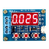 ZB2L3 18650 Batterijcapaciteitstester Externe Ontladingstype 1.2-12V Tester met Twee 7.5 Ohm Weerstanden