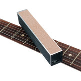 Lima per livellare gli intarsi del basso chitarra con trave in alluminio, strumento di liuteria