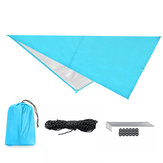 IPRee® 160x200CM/300x300CM 210T خيمة تخييم محمولة خفيفة الوزن للخارجية، مظلة، ملجأ، شبكة، غطاء مقاوم للماء، ملجأ من المطر، خيمة تخييم، مظلة مع حقيبة