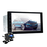 7 Inch for Android 8.0 Car Stereo Radio 2.5D 2 Din Quad Core 1+16G GPS WIFI FM with Rear Camera
