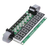 TM1638 LED-Modul, 8-stellig, 8 Druckknöpfe, 8-Bit-Digital-LED-Röhre, kann kaskadiert werden