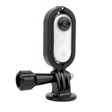 Cornice di protezione per fotocamera Sunnylife Metal Adattatore con supporto a vite da 1/4 pollice per fotocamera sportiva Insta 360 Go: accessori per l'espansione