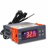 Controlador de temperatura termostato digital STC-3000 de alta precisão 110V-220V Módulo termômetro e higrômetro