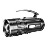 Warsun HD80S 4x XML2 Stepless escurecimento lanterna Zoomable 4 cores luz pesca lanterna de caça