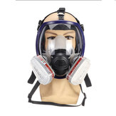 21Pcs Full Face Gas Máscara Visão ampliada Máscara respiratória Pintura por pulverização