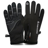 Wodoodporne, wiatroodporne rękawiczki z ekranem dotykowym Outdoor Cycling Narty Zimowe ciepłe rękawiczki