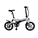 [Directo de la UE] ONEBOT S6 6.4Ah 36V 250W Bicicleta de ciclomotor plegable de 16 pulgadas 3 modos 25 km / h Velocidad máxima 50 km Rango de kilometraje Bicicleta eléctrica Carga máxima 120 kg