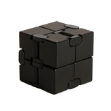 Мини-бесконечно смешной магический кубик из алюминиевого сплава, игрушка для снятия тревоги и стресса для детей и взрослых