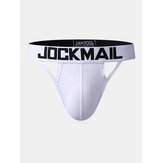 Slips Jockstrap pour hommes avec couture sans couture, dos nu, couleur unie, sous-vêtements attractifs