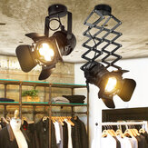 Ретро светильник потолочный промышленный светодиодный светильник E27 лампа внутренняя светодиодная лампа Кофейня Магазин одежды Бар Художественная выставка Студия