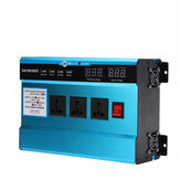 10000 W Peak 4 USB port digitális napelemes inverteres jármű átalakító DC 12V/24V/48V AC 220V