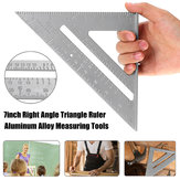 7 hüvelykes alumínium ötvözet metrikus háromszög szögmérő faipari szögletmeghatározó szögletes alakzat kialakításához