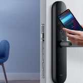 Νέα έκδοση HomeKit Aqara N100 Έξυπνο κλείδωμα πόρτας Αναγνώστης δακτυλικών αποτυπωμάτων Bluetooth Κωδικός πρόσβασης NFC Ξεκλειδώνει Λειτουργεί με  εφαρμογή