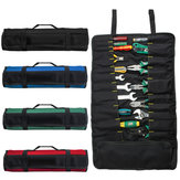 Portable Oxford 22 Pocket Tool Roll Spanner Wrench Fold Up Tool Storage Bag