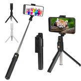Bâton de selfie mini K07 à télécommande Bluetooth, support de téléphone extensible et trépied