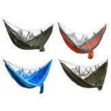 Camping-Mückennetze, ultraleichte Hängematten für den Strand, Hängematte mit Schaukelbett für draußen, Rucksack- oder Reisesurvival