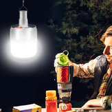 Açık Kamp Kullanımı için Şarj Edilebilir 5 Modlu Güneş Enerjili LED Ampul Acil Işık