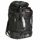 IPRee® 80L Дополнительно загружаемый универсальный супербольшой рюкзак Водонепроницаемая сумка для велосипедного снаряжения Большой рюкзак для багажа для походов, путешествий на открытом воздухе