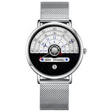DOM M-1288 Kreatywny, męski zegarek 3ATM Wodoodporny, wyjątkowy, nieformalny zegarek kwarcowy