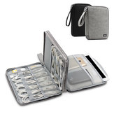 Boona 27 cm * 20 cm Doppelschicht Digital Zubehör Aufbewahrungstasche U Disk Speicherkarte USB Kabel Tablet Organizer Reisetasche