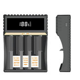 BTY-V404 Akıllı Hızlı Li-Ion Li-fe Batarya Şarj AA AAA 26700 18650 26650
