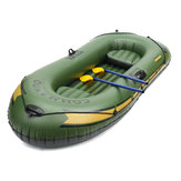 ZANLURE PVC 249x127cm 3 Person Inflatable Boat Water Fun Rafting Kayak Sets