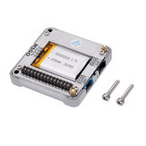 M5Stack® Bateria Placa base de carregamento inferior ESP32 Kit RFID USB-C magnético M5GO Bateria Parte inferior com 500mAh MIC / RGB LED Bar IoT