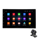 7 Inch 2 Din for Android 8.1 Car Radio Stereo Auto MP5 Player GPS Touch Screen Wifi bluetooth  FM USB With Rear View Camera 