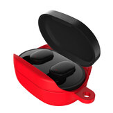Bolsa de armazenamento portátil em silicone para fones de ouvido AirDots com gancho