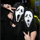 Μάσκες Συνωστισμού Πλαστικό Πρόσωπο Fiesta Halloween