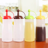Botellas de salsa de tomate de plástico reciclado Botellas de almacenamiento Tarros