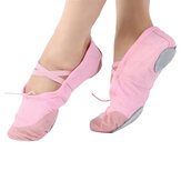 Ballet Dance Gimnasia Zapatos Chica Soft Mujer Lienzo Aptitud zapatillas