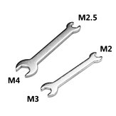 مفتاح سداسي صغير للأجهزة النموذجية المصنوعة يدويًا M3+M2/M4+M2.5