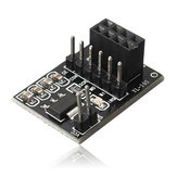 Socket Adapter Module Board Voor 8 Pin NRF24L01+ Draadloze Zenderontvanger