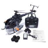 FX070C 2.4G 4CH 6-tengelyes giroszkóp Flybarless MD500 Scale RC helikopter