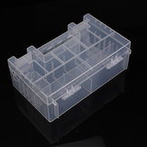 صندوق تخزين حافظة جراب بلاستيك صلب شفاف لبطاريات AA AAA C