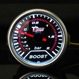 2-Zoll-Universelles Auto-Rotes LED-Boost-Manometer, von -1 bis 2 bar