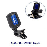 ENO ET-33 Digital Electronics Mini Clip On Guitar Bass Violin Tuner