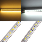 Φωτιστική λωρίδα LED V-Shape 50CM 5050 9W 12V 36 SMD Θερμό λευκό/λευκό